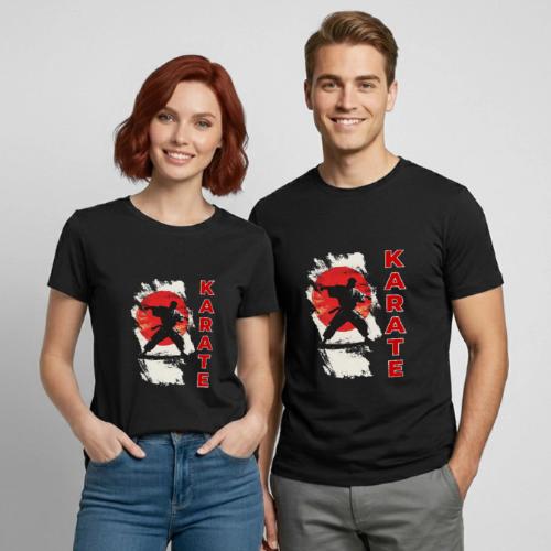 Karate: the spirit of discipline - Heavyweight Unisex T-Shirt by Gildan
