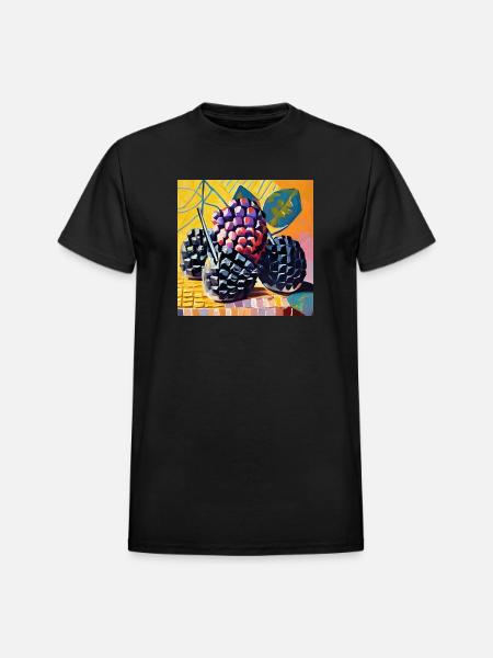 So fruity - Heavyweight Unisex T-Shirt by Gildan - black