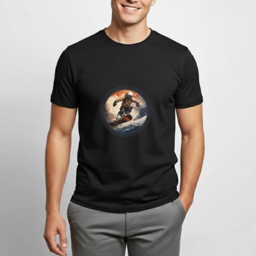 Snowboarding Elevation - Heavyweight Unisex T-Shirt by Gildan