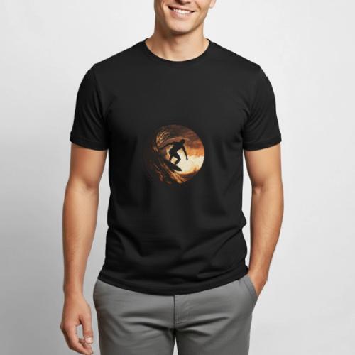 Surfing Spirit - Heavyweight Unisex T-Shirt by Gildan