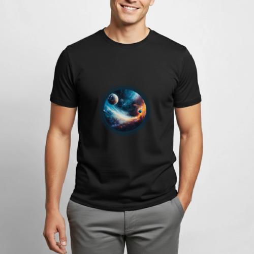 Planets Among Colors - Heavyweight Unisex T-Shirt by Gildan