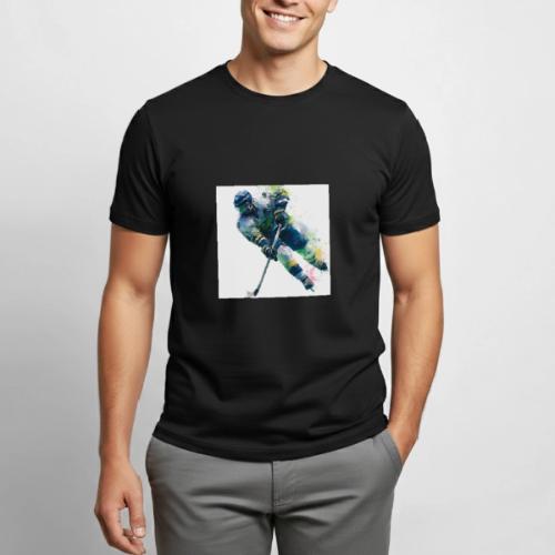 Hockey: Frozen Motion - Heavyweight Unisex T-Shirt by Gildan