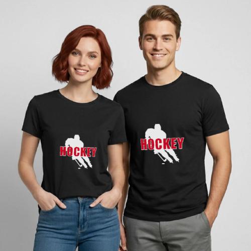 Power Play Hockey - Heavyweight Unisex T-Shirt by Gildan