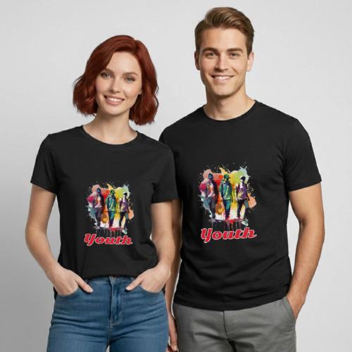 Forever Youthful - Heavyweight Unisex T-Shirt by Gildan