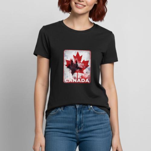 Canada's Maple Leaf Pride - Heavyweight Unisex T-Shirt by Gildan