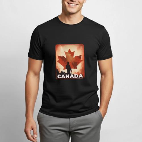 Canada Stands Tall - Heavyweight Unisex T-Shirt by Gildan