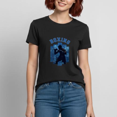 Boxing Never Stops - Heavyweight Unisex T-Shirt by Gildan