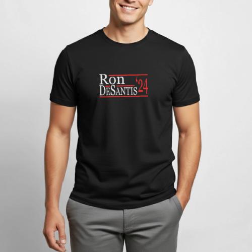 Ron Desantis For President 2024 - Heavyweight Unisex T-Shirt by Gildan