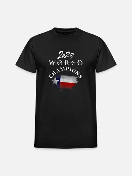 2023 world champions - Heavyweight Unisex T-Shirt by Gildan - black