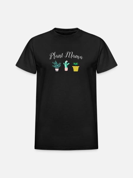 Plant Mama - Heavyweight Unisex T-Shirt by Gildan - black