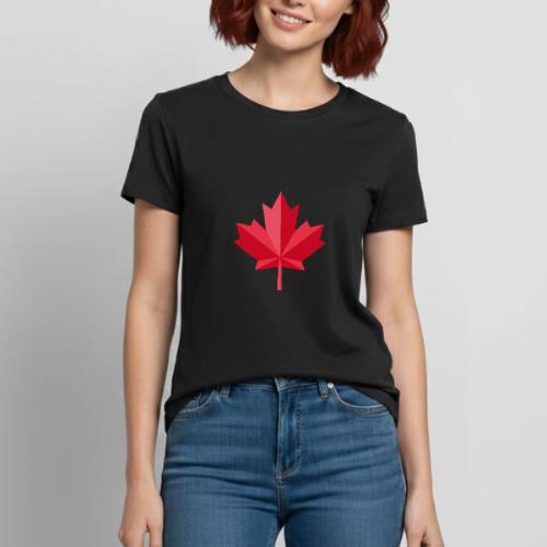 Canadian red maple leaf - Heavyweight Unisex T-Shirt by Gildan