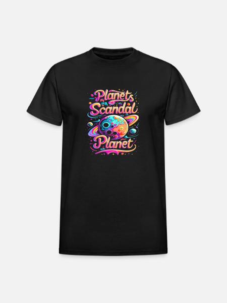 Scandal Planet - Heavyweight Unisex T-Shirt by Gildan - black