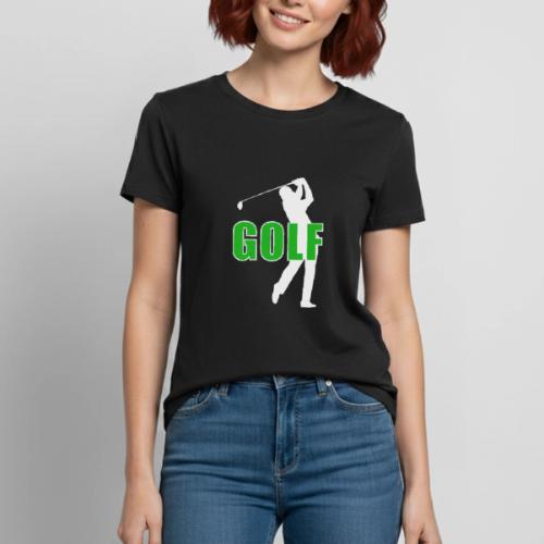 Golf: Classic Golf Motion - Heavyweight Unisex T-Shirt by Gildan