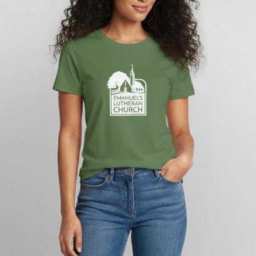 Single Vertical white2 - Heavyweight Unisex T-Shirt by Gildan