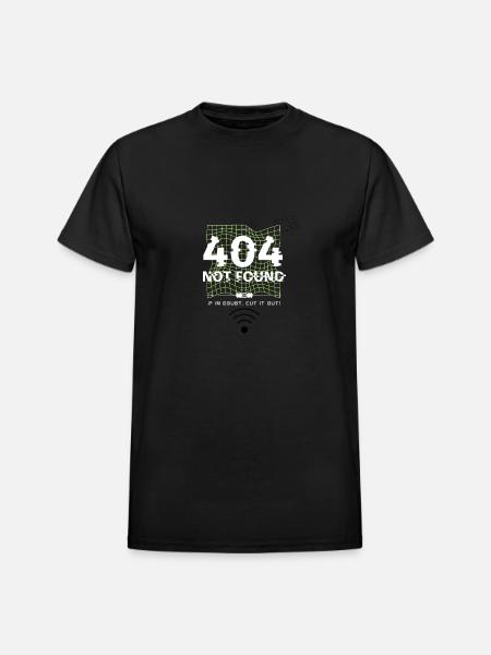 Page 404 - Heavyweight Unisex T-Shirt by Gildan - black