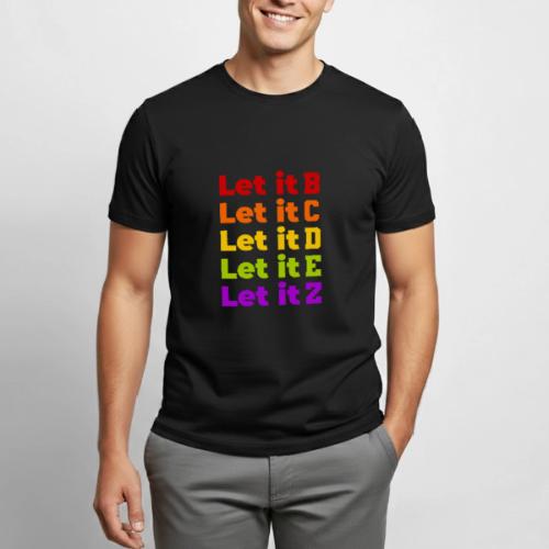 Let It Be Alphabetical - Heavyweight Unisex T-Shirt by Gildan