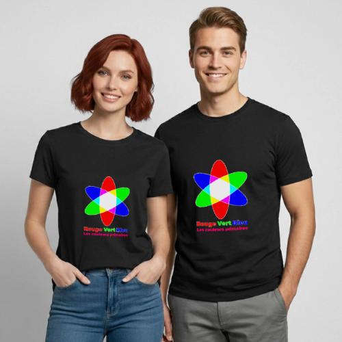 RGB Primary Colors - Heavyweight Unisex T-Shirt by Gildan