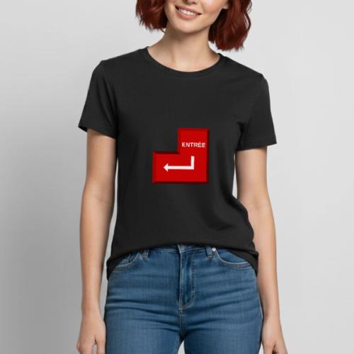 Press Enter - Heavyweight Unisex T-Shirt by Gildan