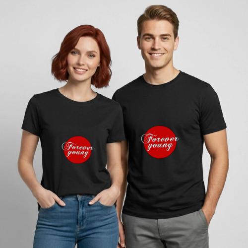 Forever Young, timeless Youth - Heavyweight Unisex T-Shirt by Gildan