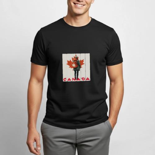 Canada: Proud Canadian Woman - Heavyweight Unisex T-Shirt by Gildan