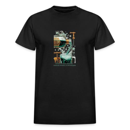Potion of Poor Decisions Bottle Graphic Tee - Heavyweight Unisex T-Shirt by Gildan