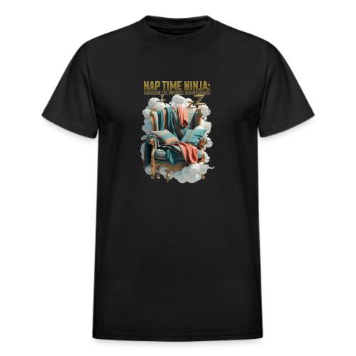Nap Time Ninja T Shirt - Heavyweight Unisex T-Shirt by Gildan