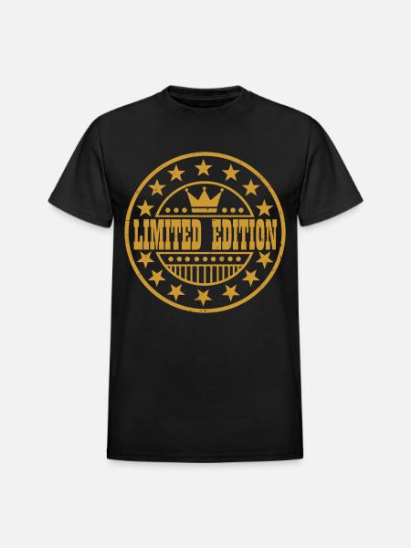 LIMITED EDITION103.png - Heavyweight Unisex T-Shirt by Gildan - black
