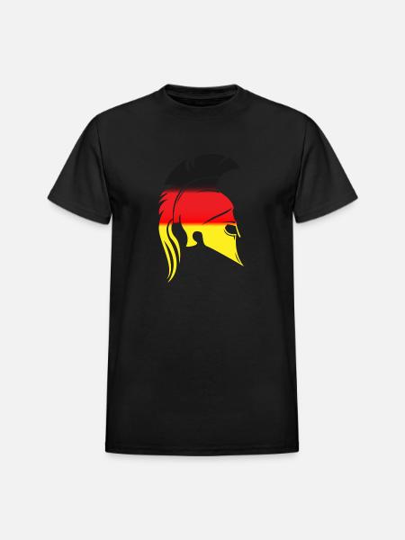 Sparta Germany - Heavyweight Unisex T-Shirt by Gildan - black