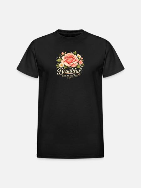 Unique Touch - Heavyweight Unisex T-Shirt by Gildan - black