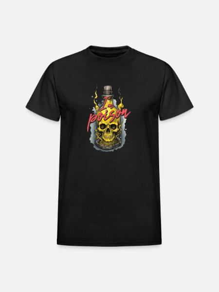 I'm poison - Heavyweight Unisex T-Shirt by Gildan - black
