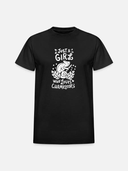 Chameleon - Heavyweight Unisex T-Shirt by Gildan - black