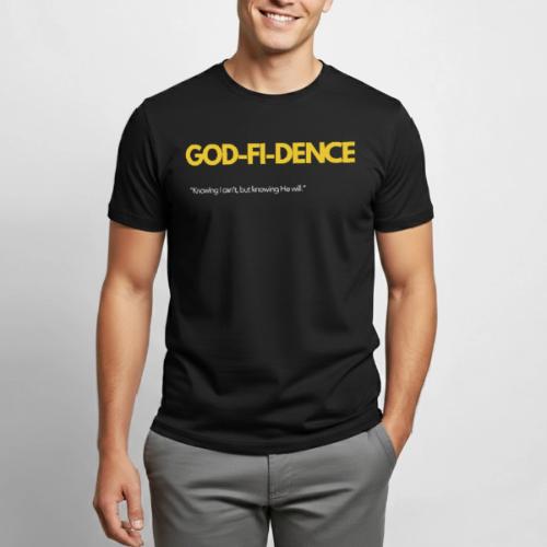 GOD-FI-DENCE - Heavyweight Unisex T-Shirt by Gildan