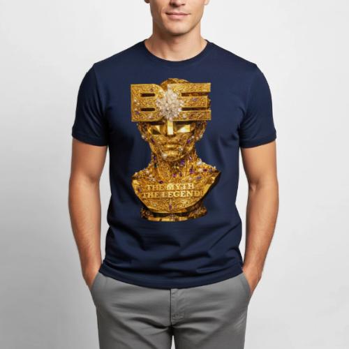 Be the Myth the Legend - Heavyweight Unisex T-Shirt by Gildan