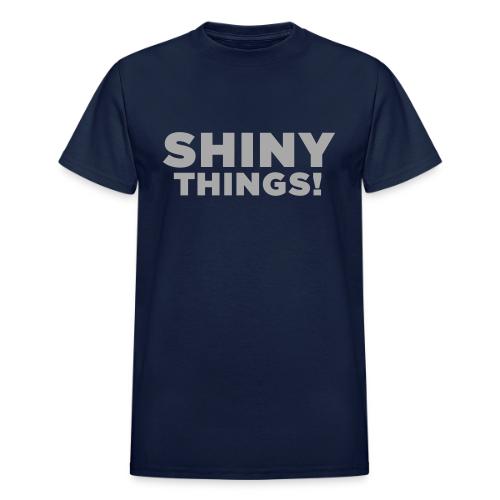 Shiny Things. Funny ADHD Quote - Heavyweight Unisex T-Shirt by Gildan
