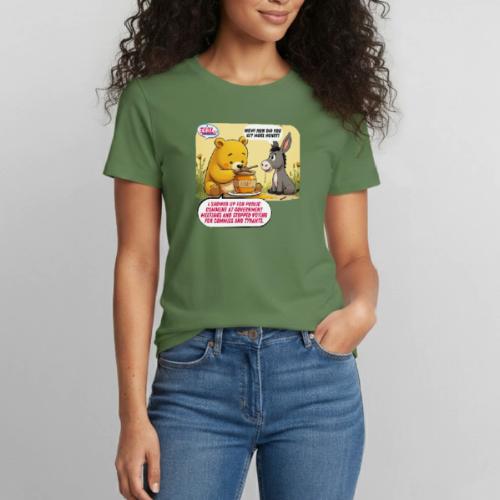 Honey Bear - Fire Tyrants - Heavyweight Unisex T-Shirt by Gildan