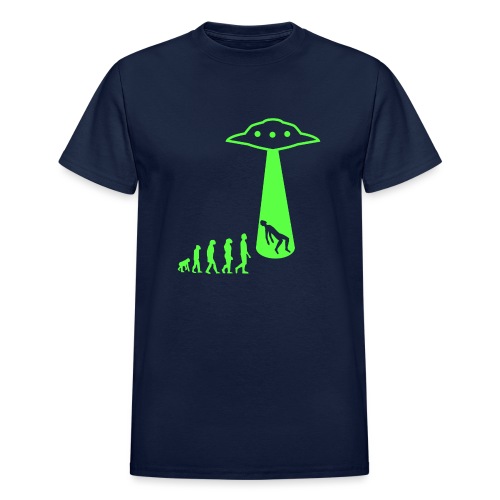 ufo evolution steps - Gildan Ultra Cotton Adult T-Shirt