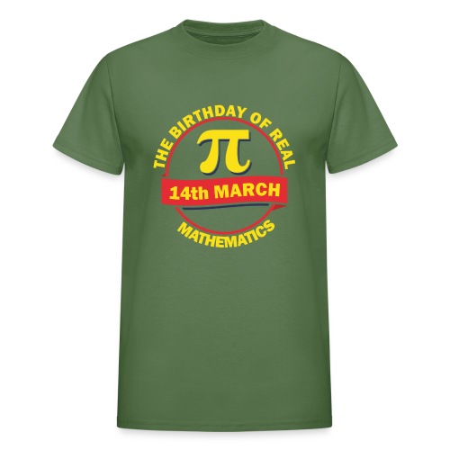 The Birthday of Real Mathematics - Gildan Ultra Cotton Adult T-Shirt
