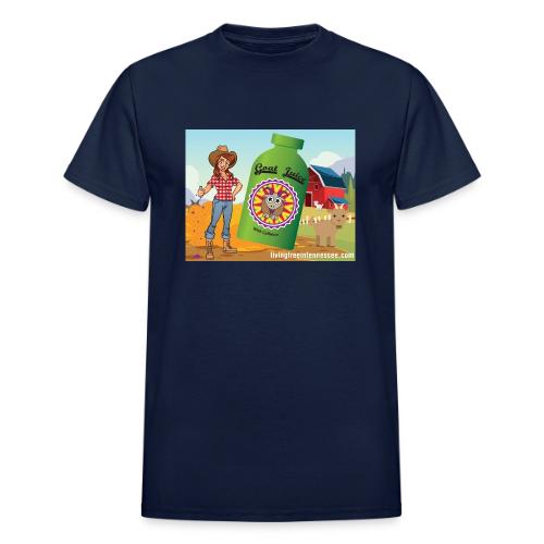 Nicole Sauce's Goat Juice - Heavyweight Unisex T-Shirt by Gildan