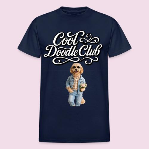 Cool Doodle Club | Goldendoodle Lover Design - Heavyweight Unisex T-Shirt by Gildan