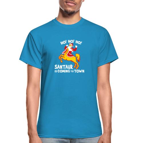 Santaur is Coming to Town - Gildan Ultra Cotton Adult T-Shirt