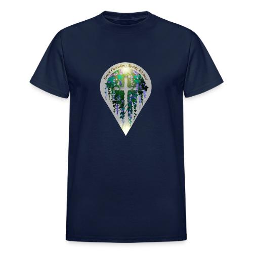 Easter Grace Cascades Vine T Shirt, Renewal Gift - Heavyweight Unisex T-Shirt by Gildan