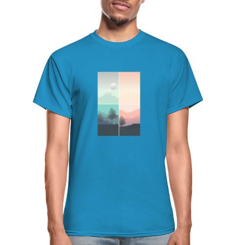 Travelling through the ages - Gildan Ultra Cotton Adult T-Shirt