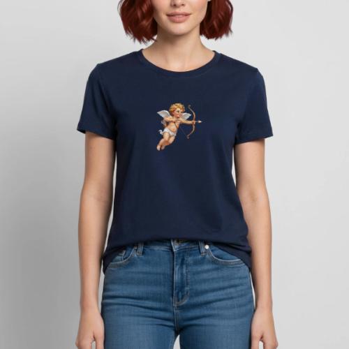 Cupid with twohearts set - Heavyweight Unisex T-Shirt by Gildan