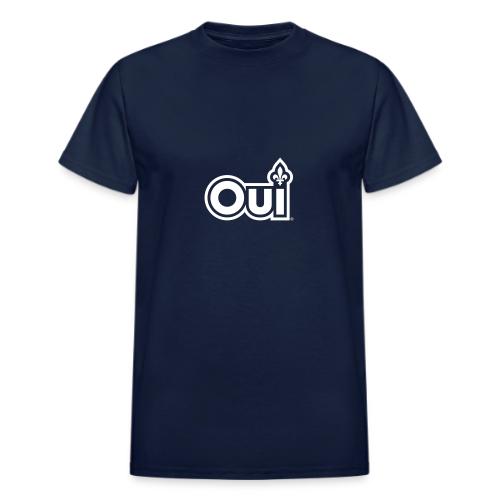 Québec OUI - T-shirt unisexe épais Gildan