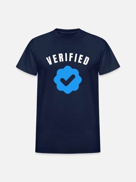 Appreciated Feedback Verified Tweet - Heavyweight Unisex T-Shirt by Gildan - navy