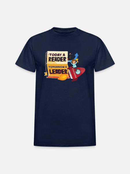 Leader gift - Heavyweight Unisex T-Shirt by Gildan - navy