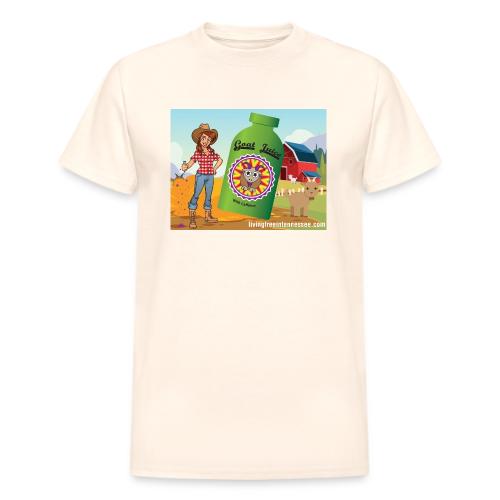 Nicole Sauce's Goat Juice - Heavyweight Unisex T-Shirt by Gildan