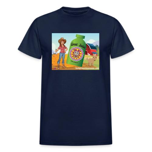 Nicole Sauce's Goat Juice - Heavyweight Unisex T-Shirt by Gildan