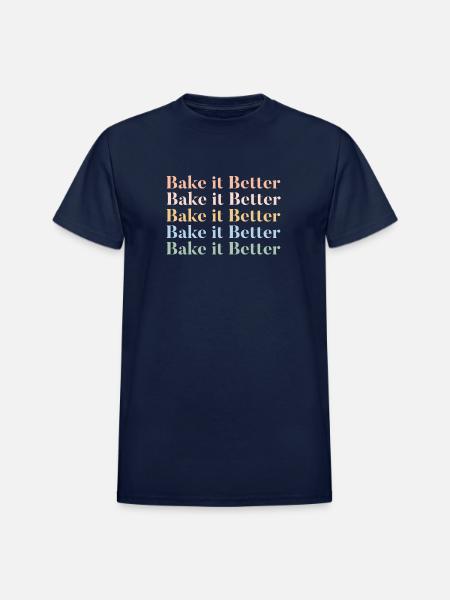 Bake It Better - Heavyweight Unisex T-Shirt by Gildan - navy