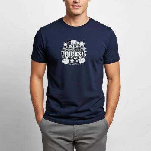 Not enough fucks given! - Heavyweight Unisex T-Shirt by Gildan